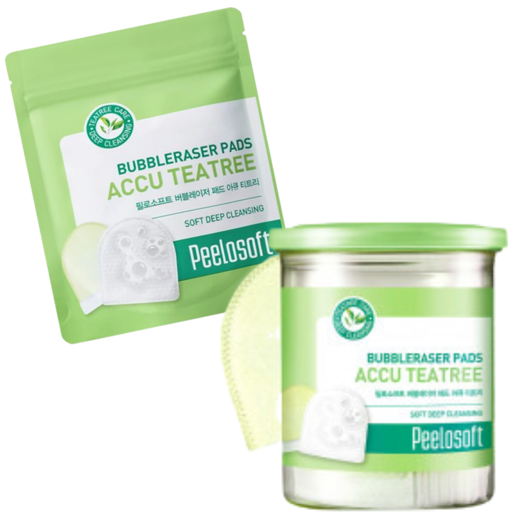 MAKEHEAL PEELOSOFT BUBBLERASER PADS ACCU TEATREE